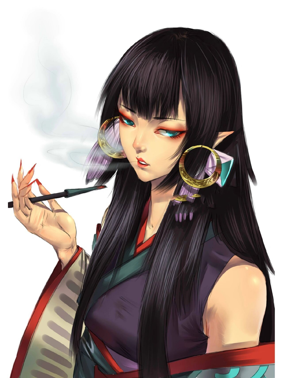 烟 手机壁纸 高清壁纸 背景图 壁纸 吸烟有害健康!