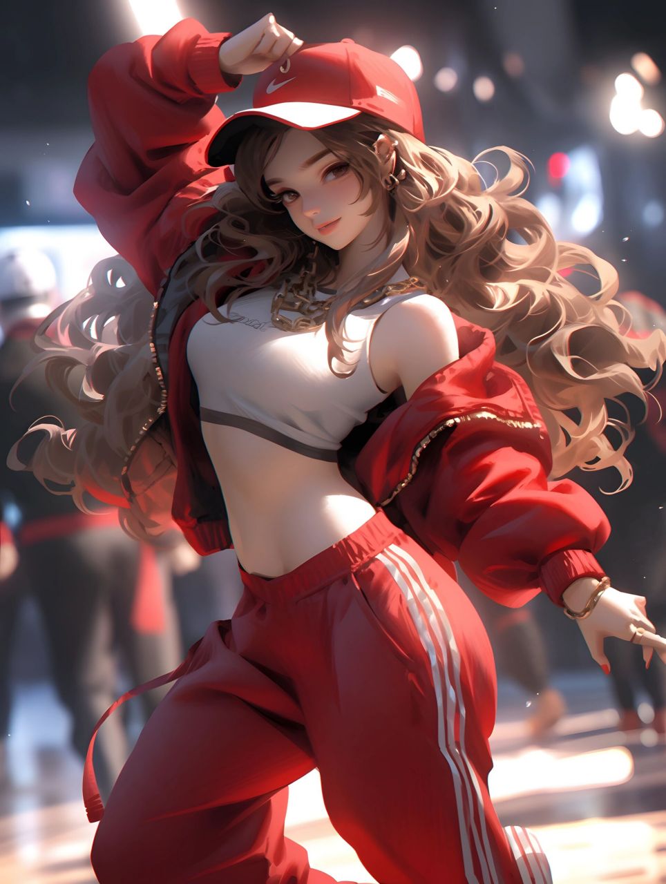 壁纸分享丨跳街舞的女生真的很酷好嘛