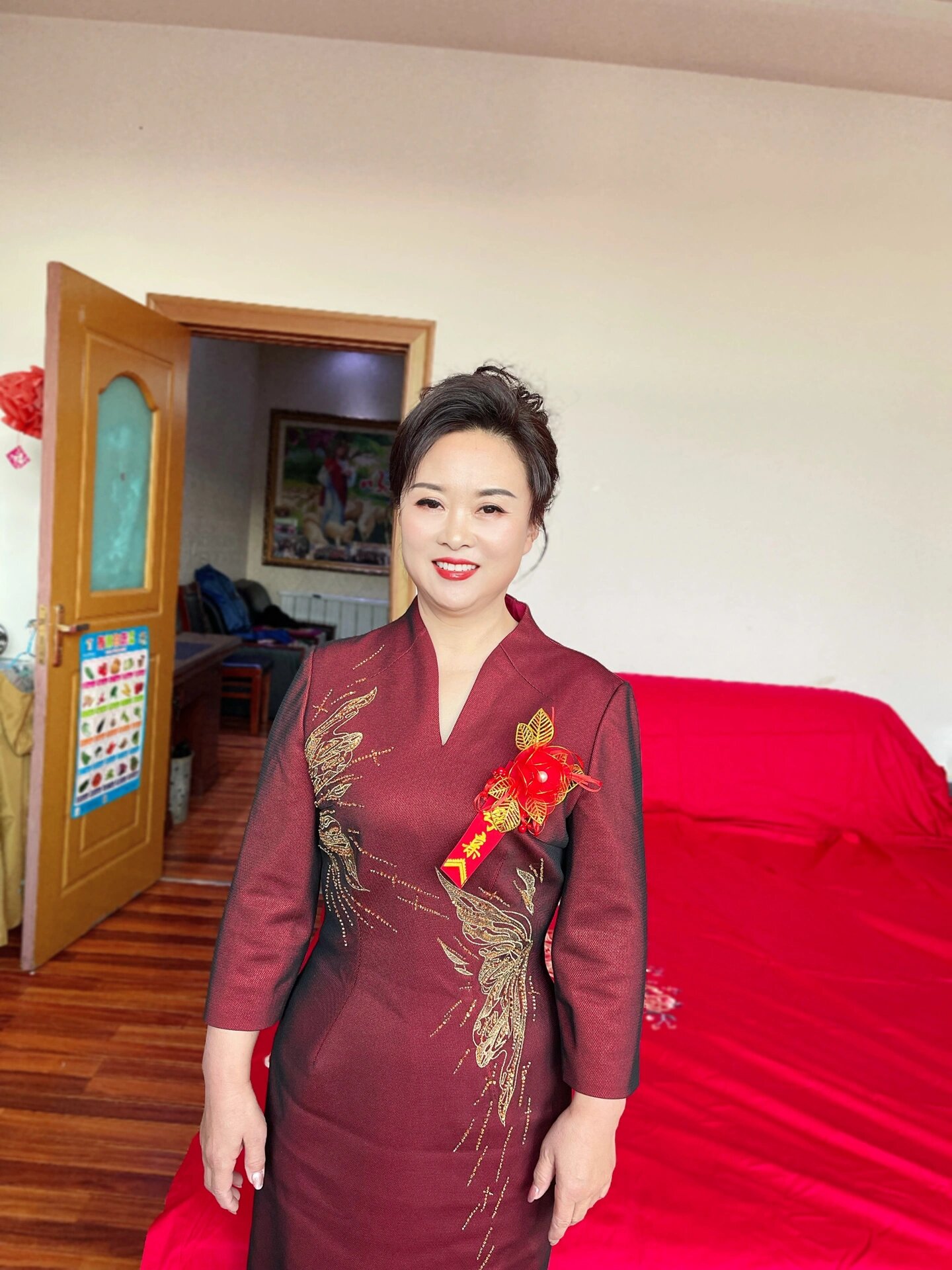 妈妈造型盘发