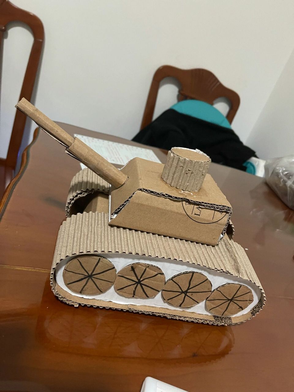 幼儿手工|国防在我心中 庆祝国庆国防小作品 diy手工制作