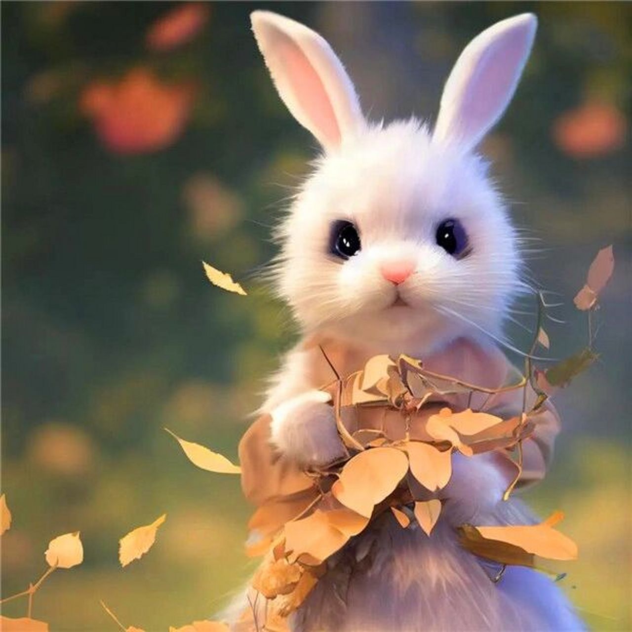 超可爱兔兔头像微信图片