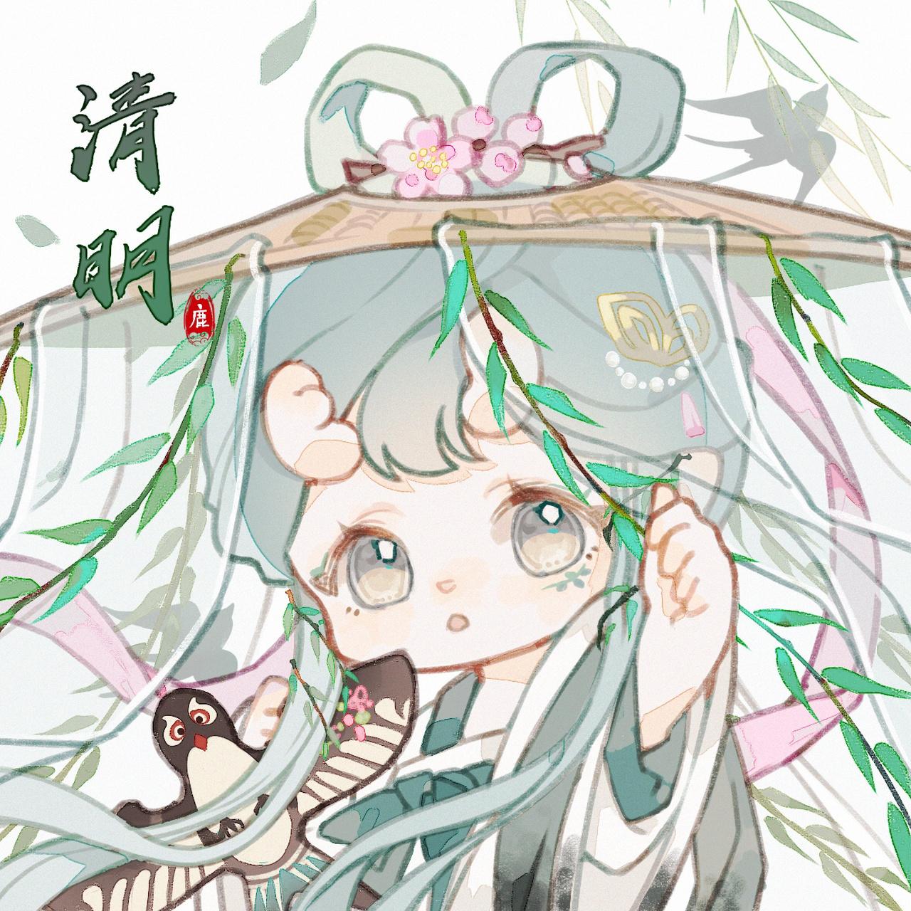 95古风头像分享|9715清明时节雨纷纷|节气 低饱和度的颜色头像