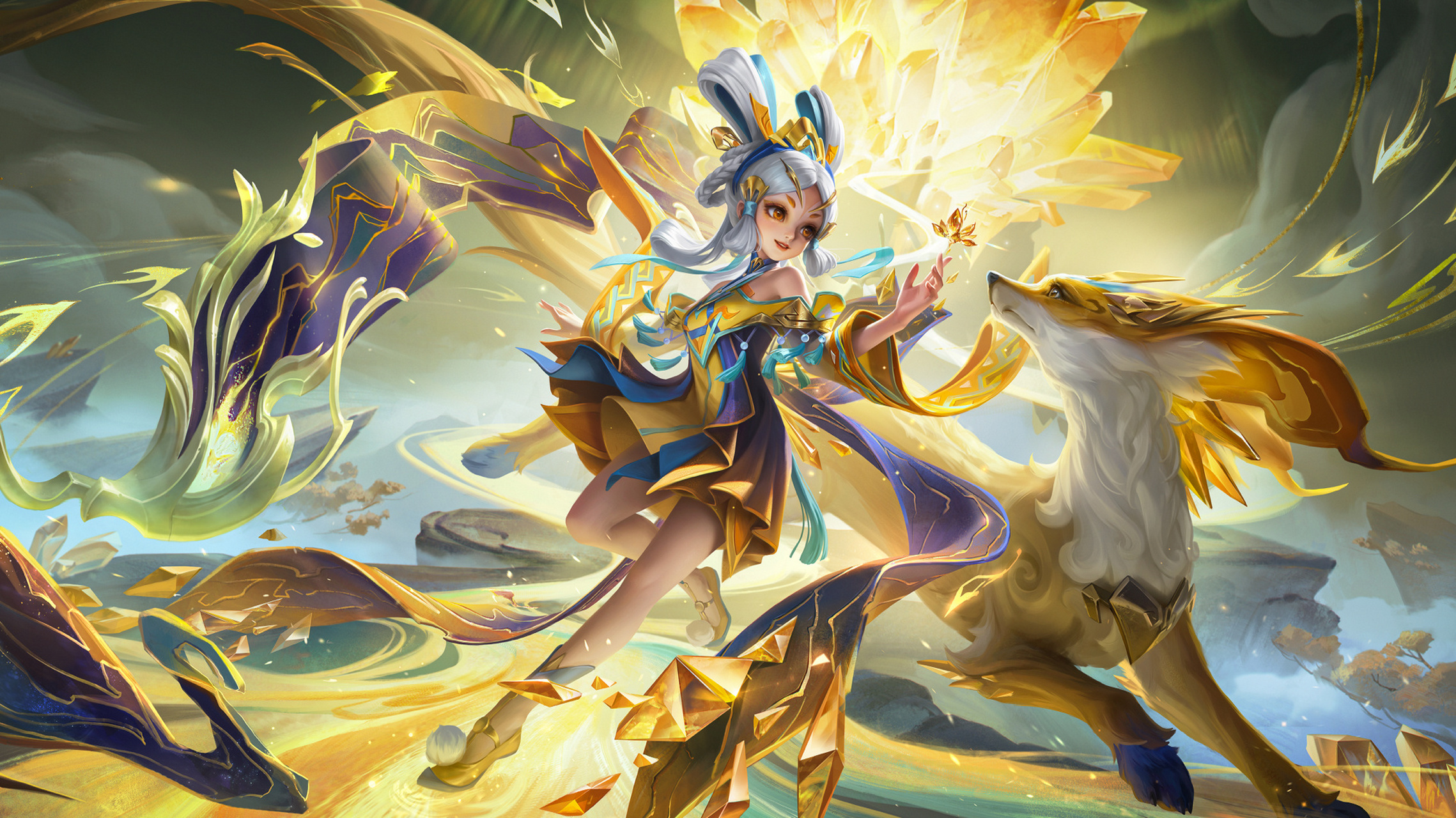 王者荣耀 小乔-琳琅生 高清无水印海报 乔妹越看越好看