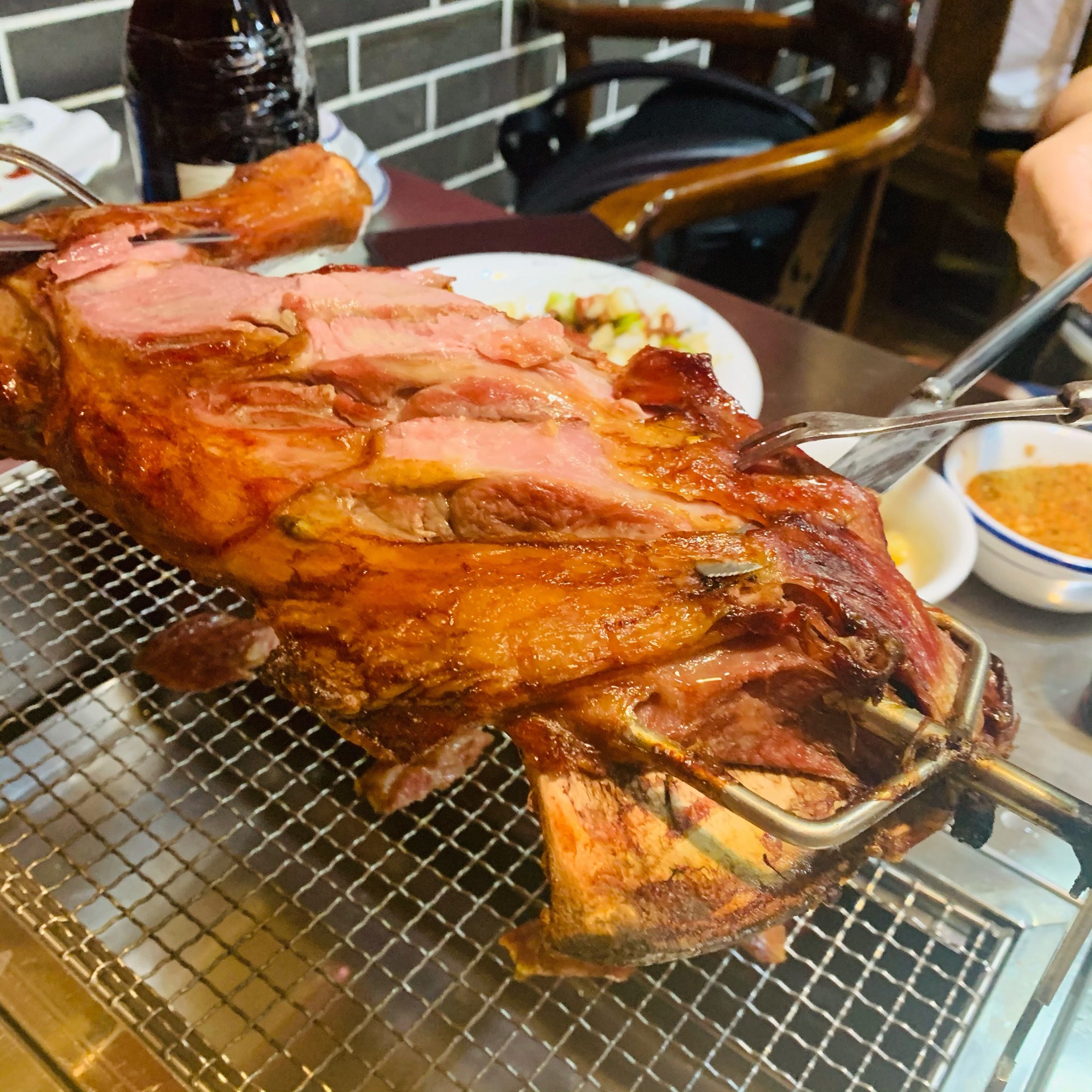 美食  |  等的心焦的美味烤羊腿