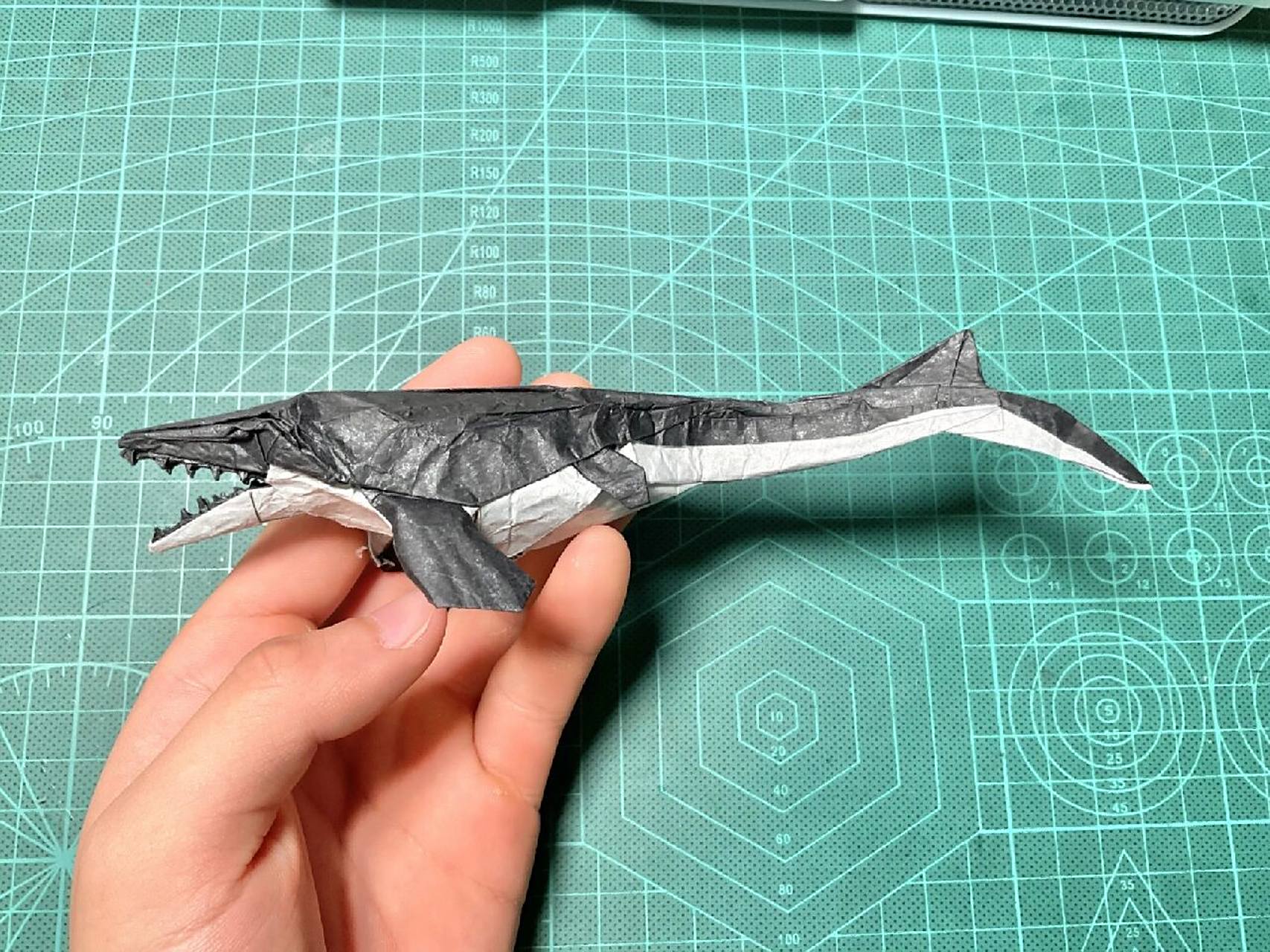 帅气的折纸小沧龙一只吖 沧龙2.