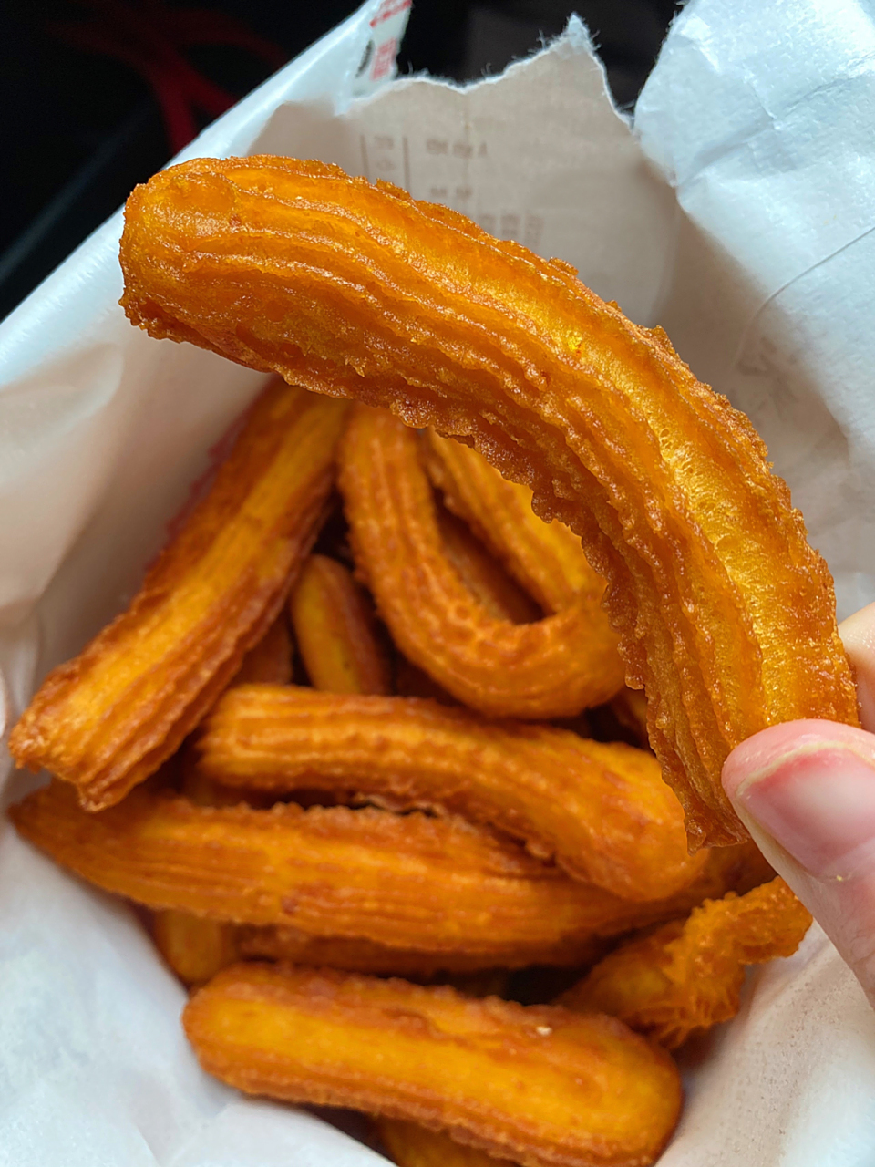 酥脆脆的炸南瓜条!靠我真的不能拒绝. 好久没吃南瓜条啦!