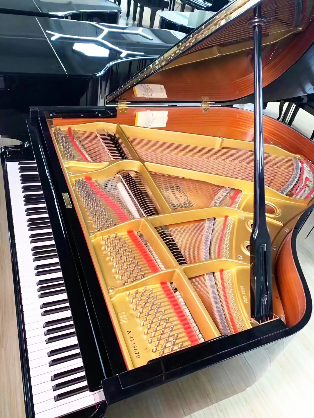 雅马哈g2a 经典高配三角琴 日本原装进口