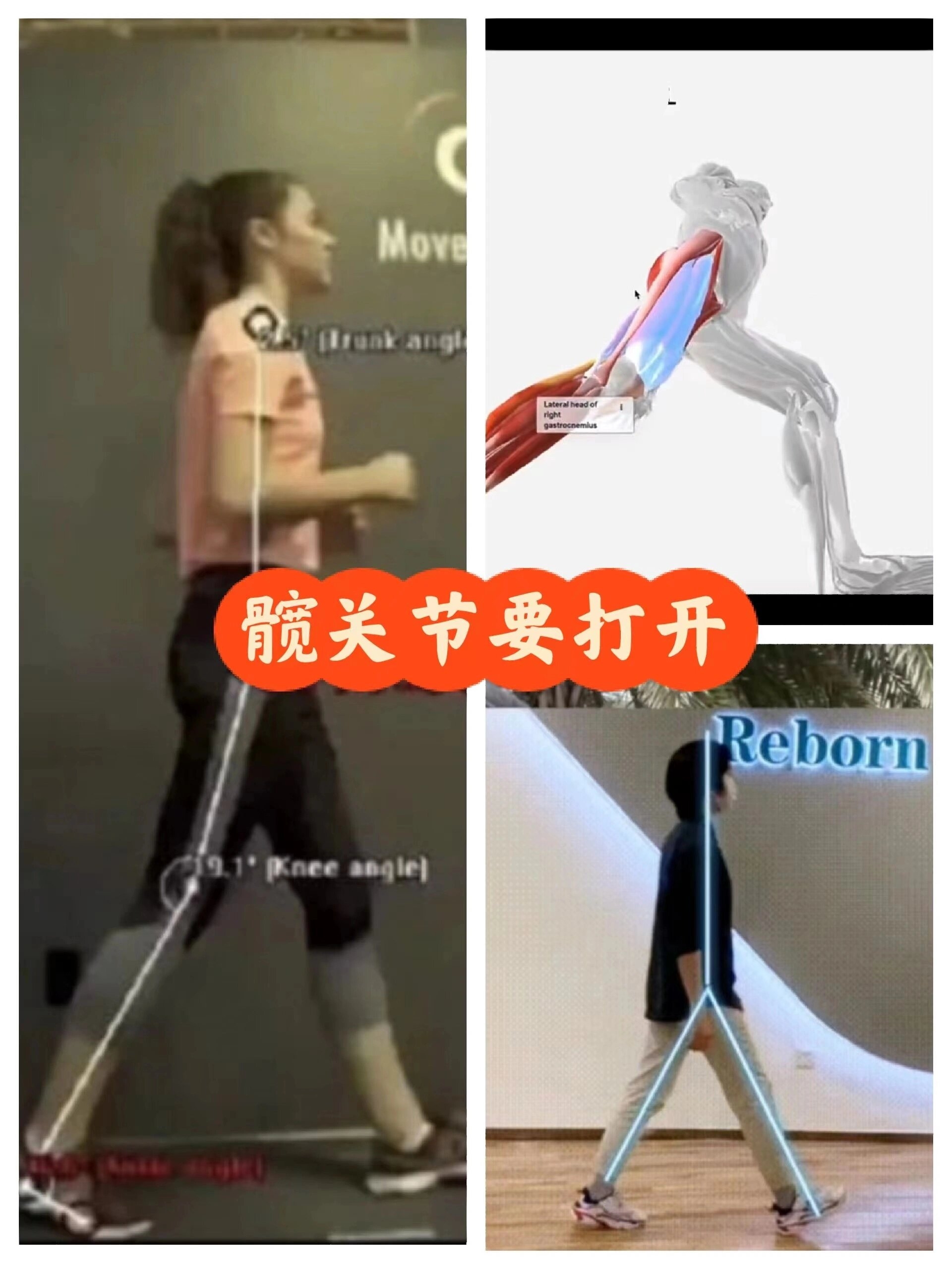 原来用臀部发力才是正确的走路姿势!