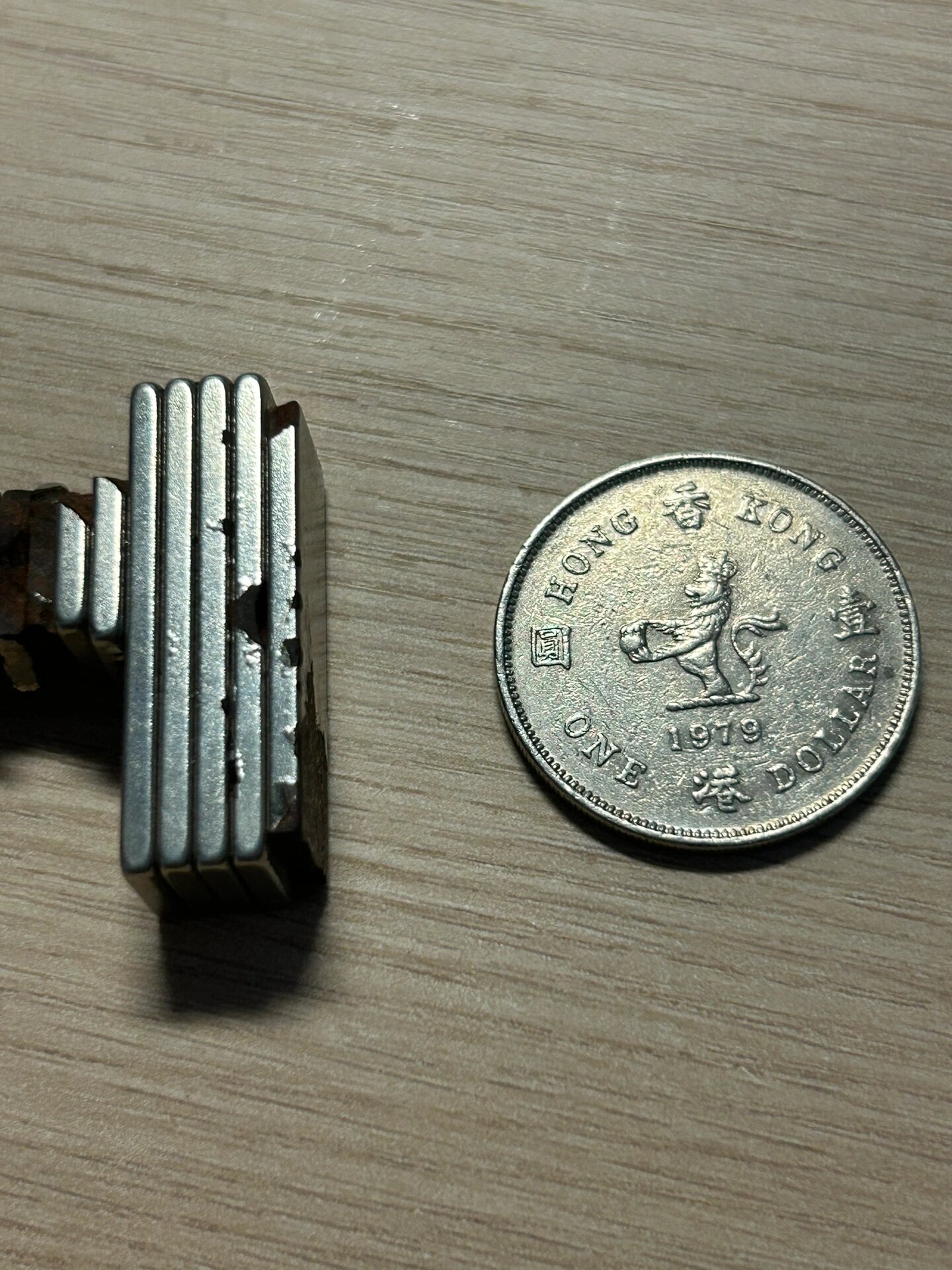 稀有的香港1993年1元硬币