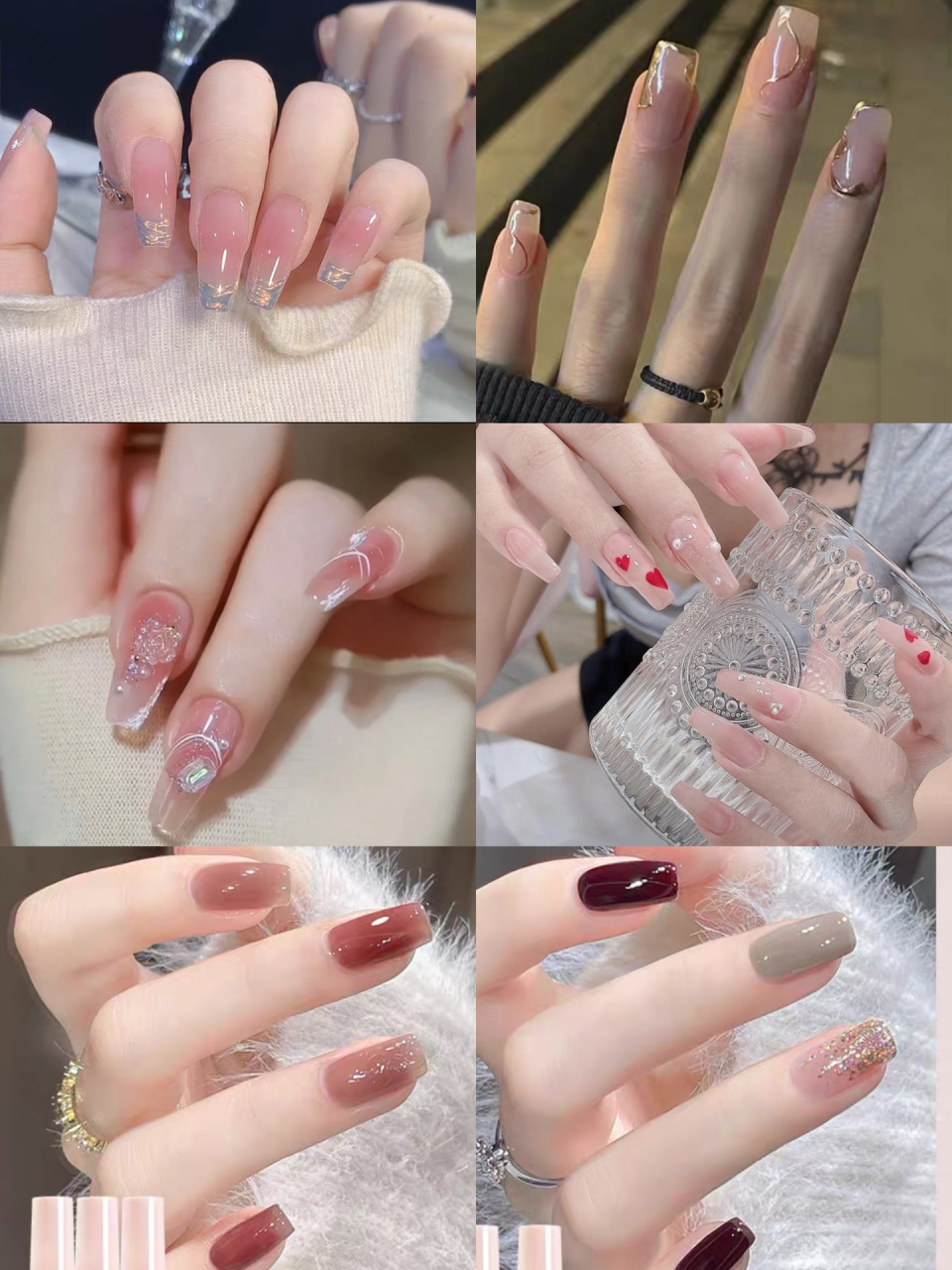 2023年新款流星仙气飘飘温柔美甲 2023年百搭新款小仙女美甲,即显白又