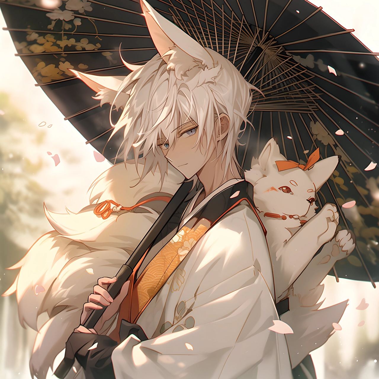 狐仙‖头像 常常听的"白狐"