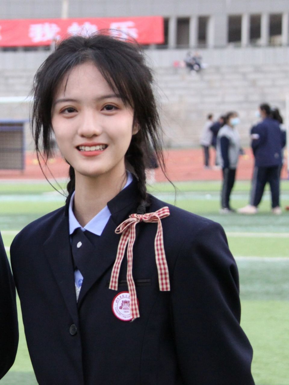 厦门一中制服太好看啦运动会 美美开运动会