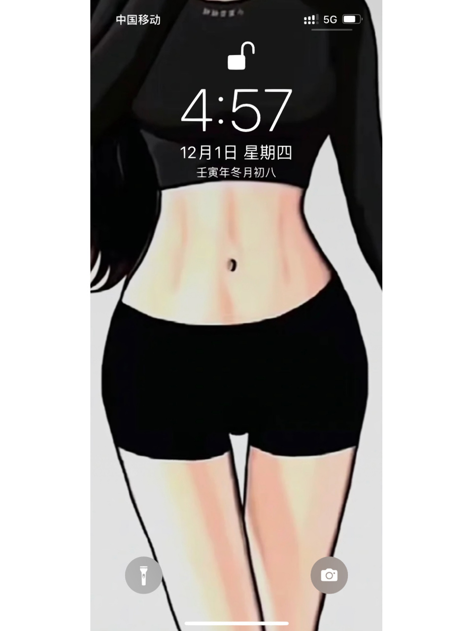 梨形身材|马甲线壁纸合集:  