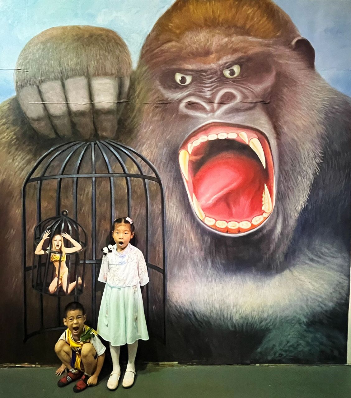 藏在798艺术区里的3d博物馆 96活的3d博物馆,位于酒仙桥路的751d.