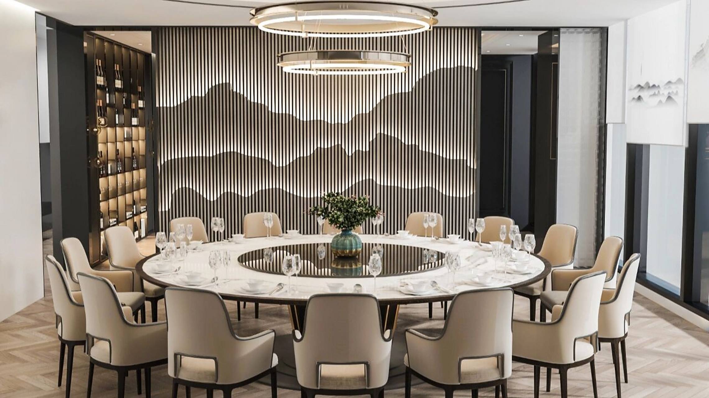 五款餐厅包厢设计 五款高档餐厅酒店包厢设计总有你喜欢的