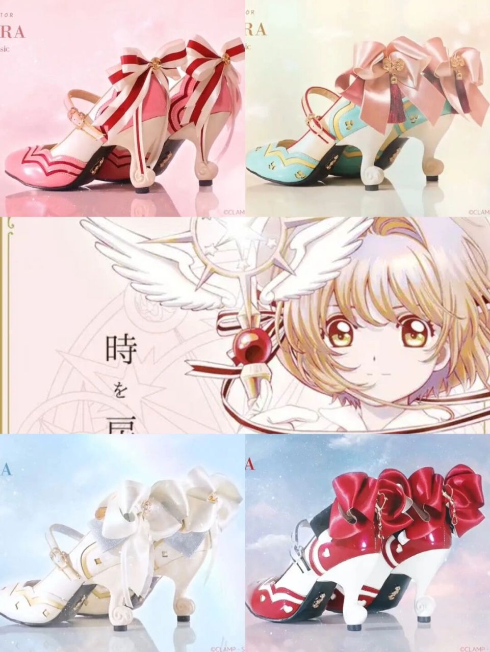 mayla classic7015魔卡少女樱联动高跟鞋90 mayla classic79