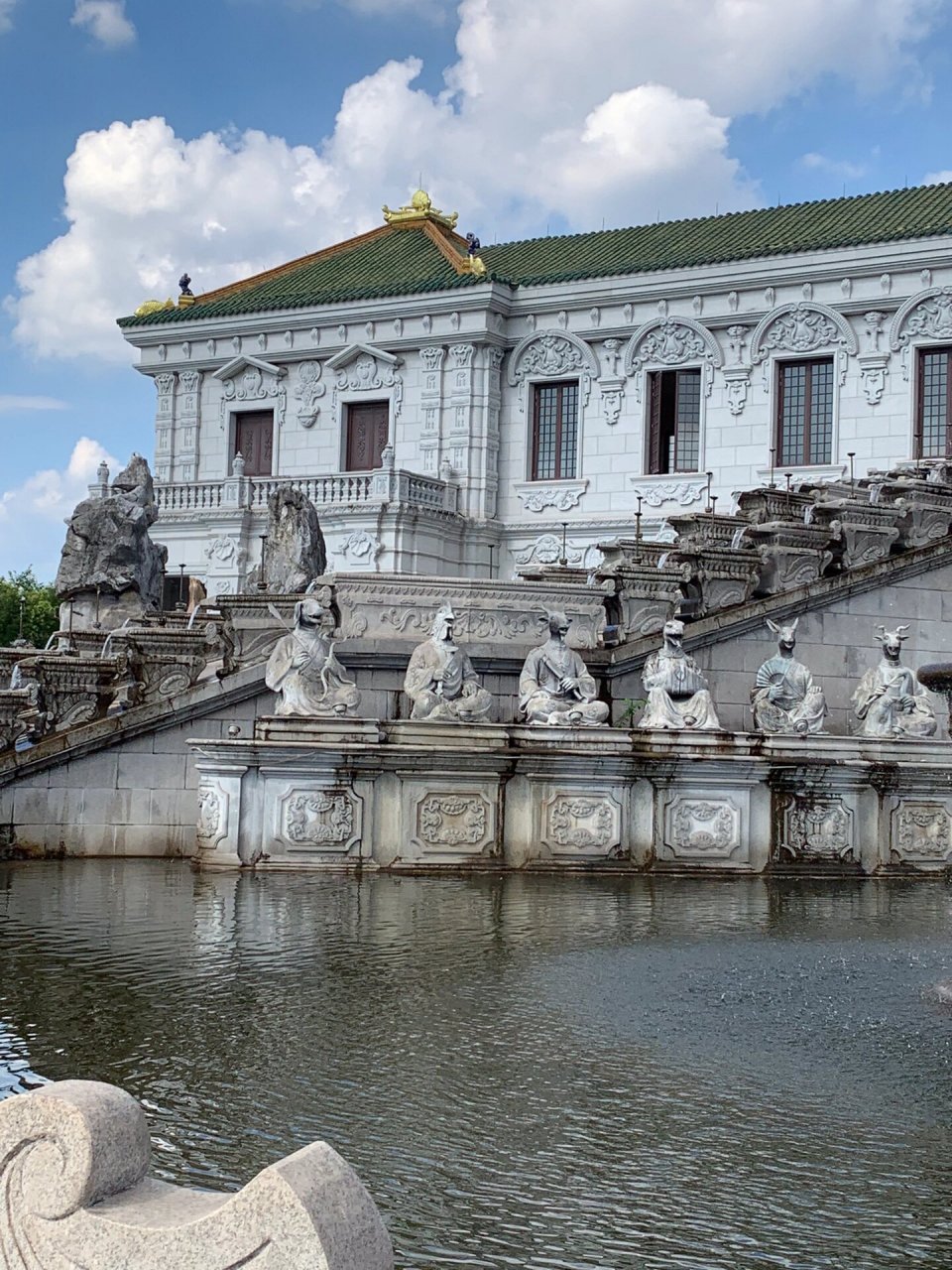 总要去看一次横店的圆明园吧!