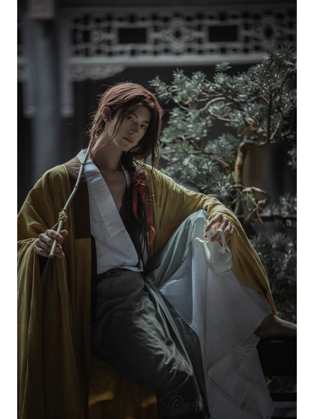 江南百景图‖竹林之交……嵇康,阮籍 出镜:小全,小翰 摄影:本人