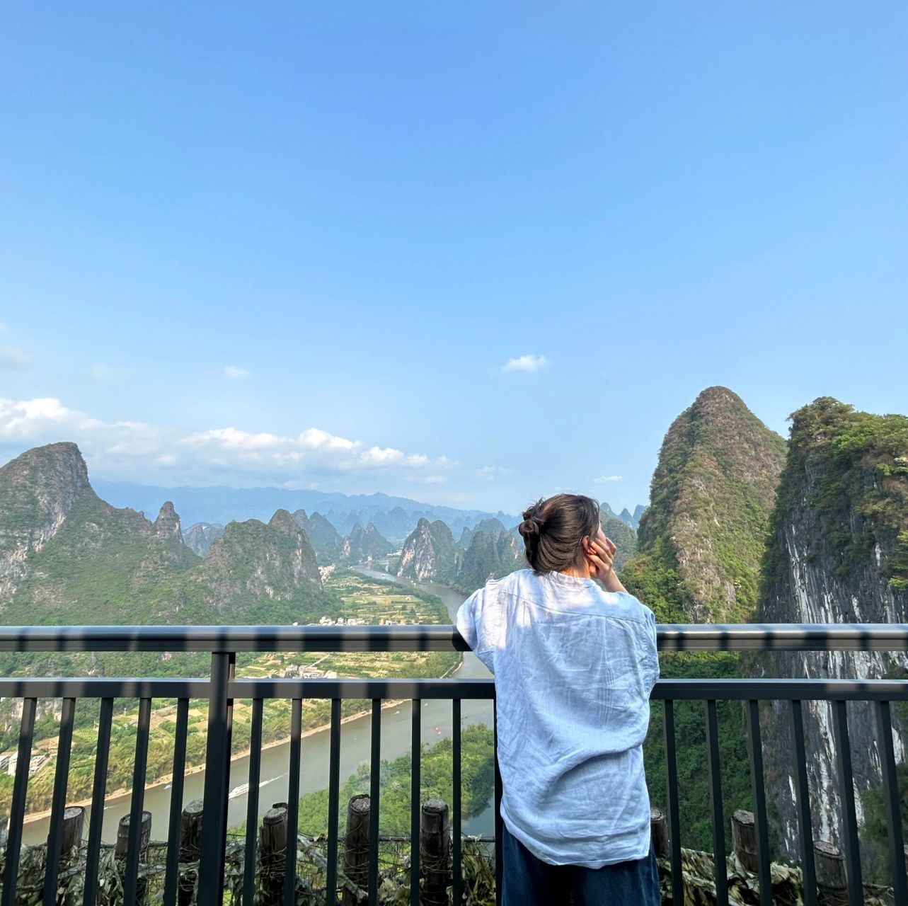 4月阳朔相公山,不骑电动车,最简单亲测攻略 路线: 16615高铁桂林