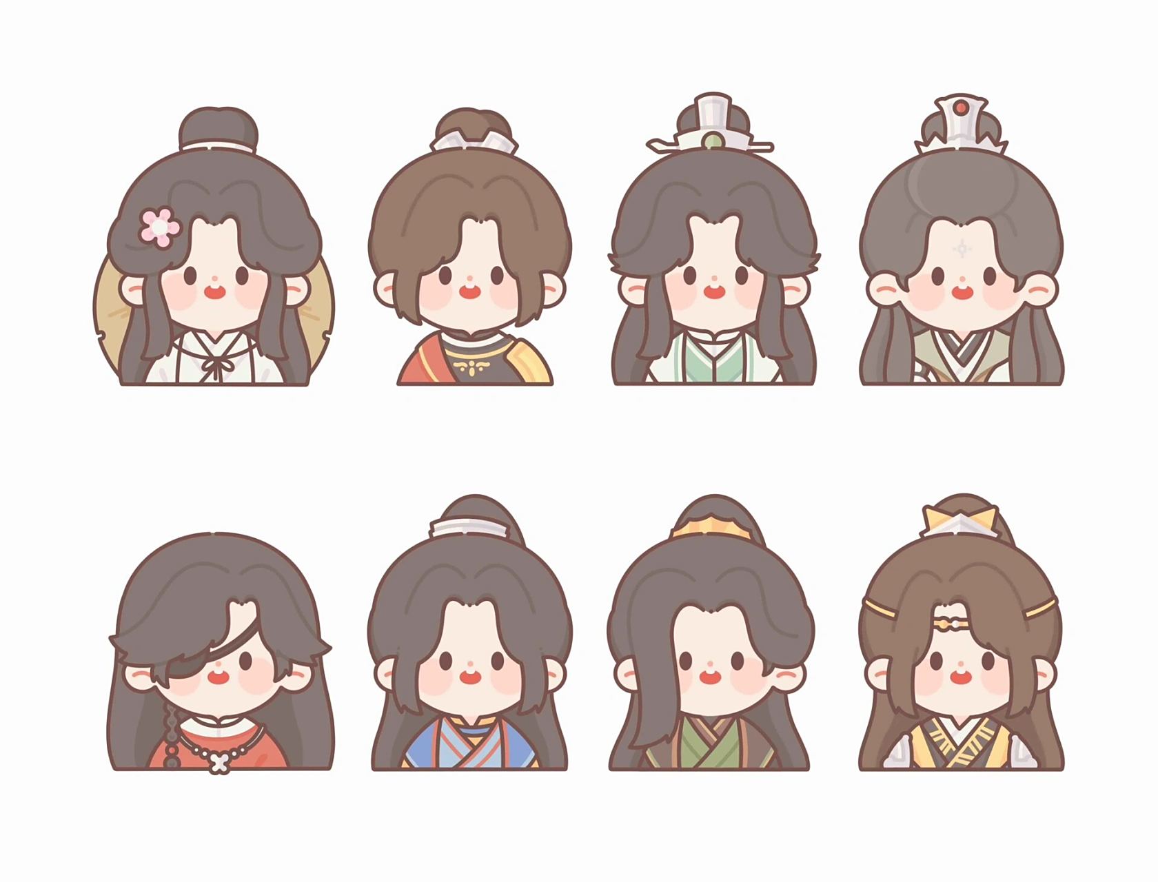 q版人物头像小合集 天官赐福 天官赐福,百无禁忌!