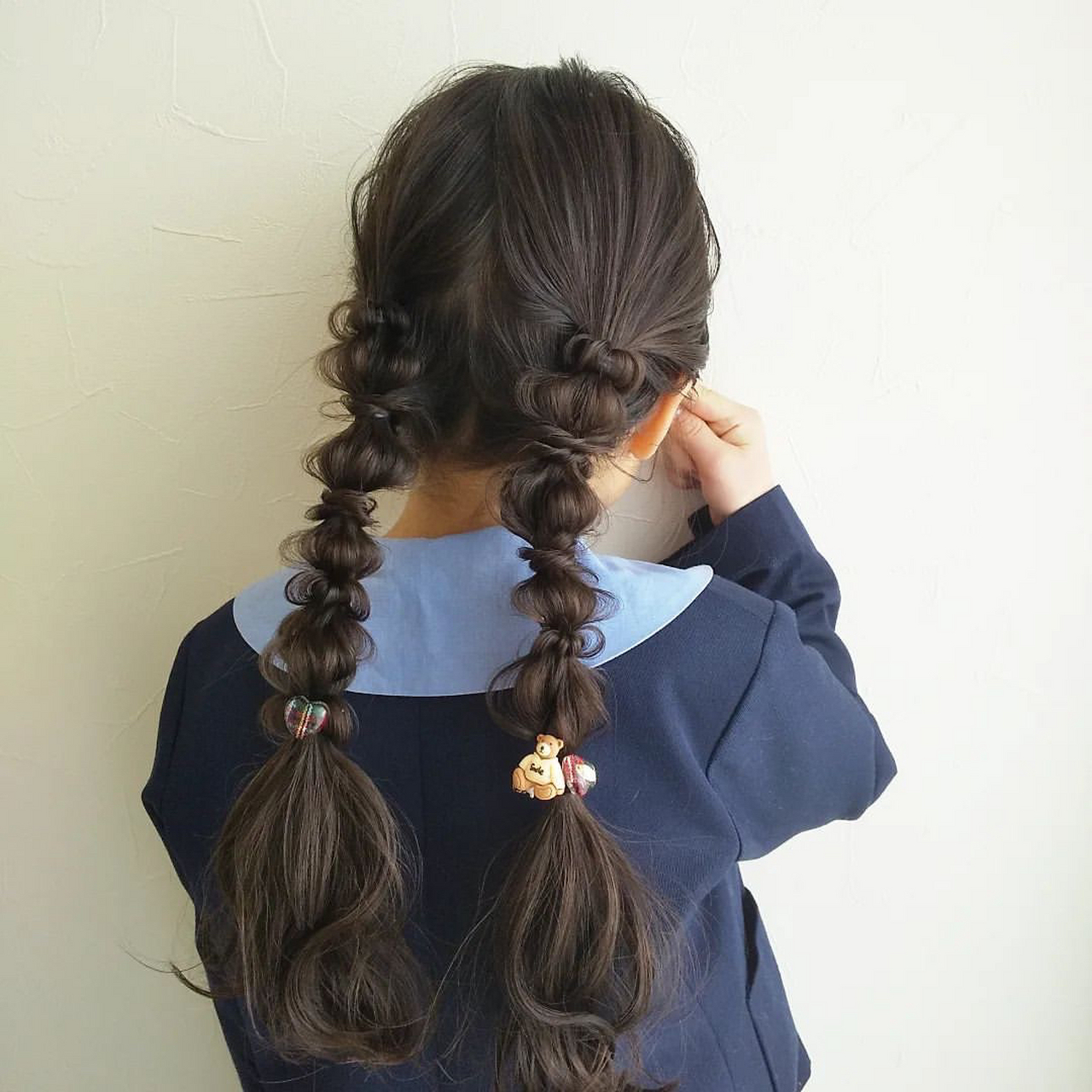 花妈分享100种小女孩发型|14 小学生发型get小学生发型 学院风穿搭