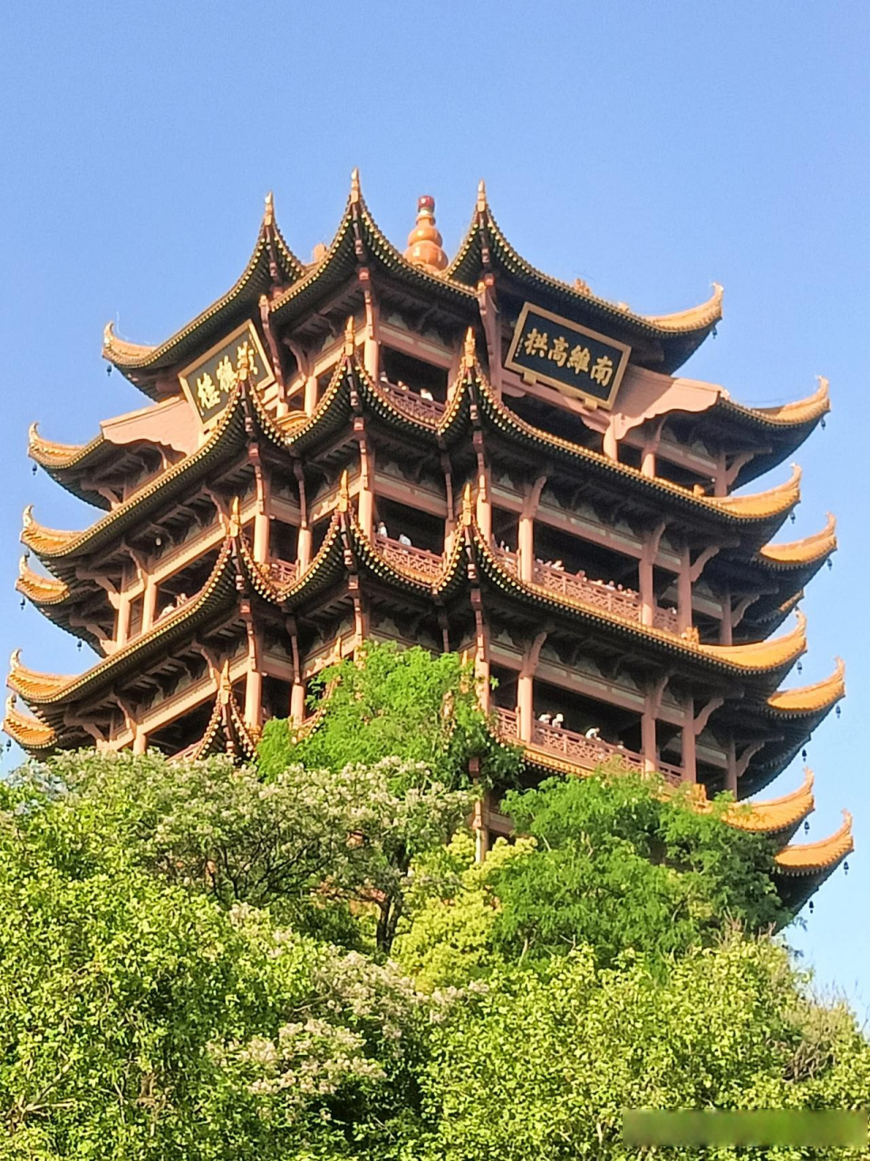 古琴台,黄鹤楼,晴川阁并称武汉三大名胜.早安!