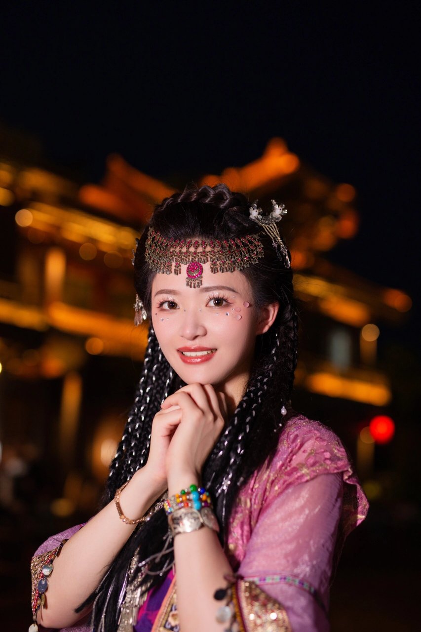 仙剑奇侠传-紫萱造型 汉服妆造