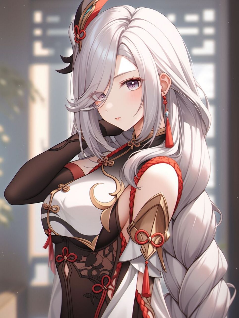 【原神人物】申鹤 | 精品美图 虽为人类之身,却是仙家弟子.