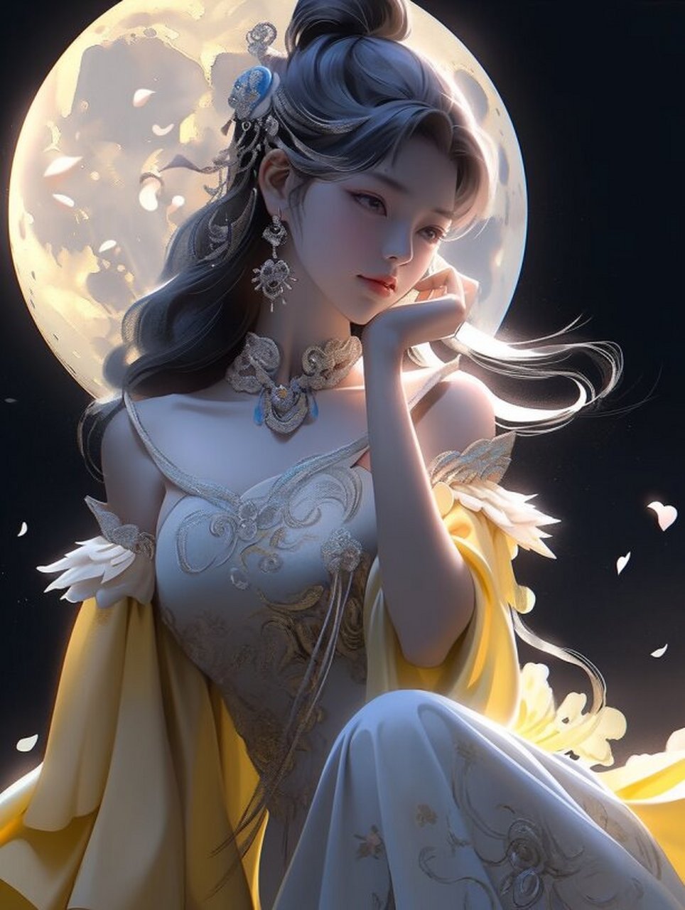 古风仙子,点亮你心中的仙境梦幻 古风美女头像中的红颜们,流转着不同