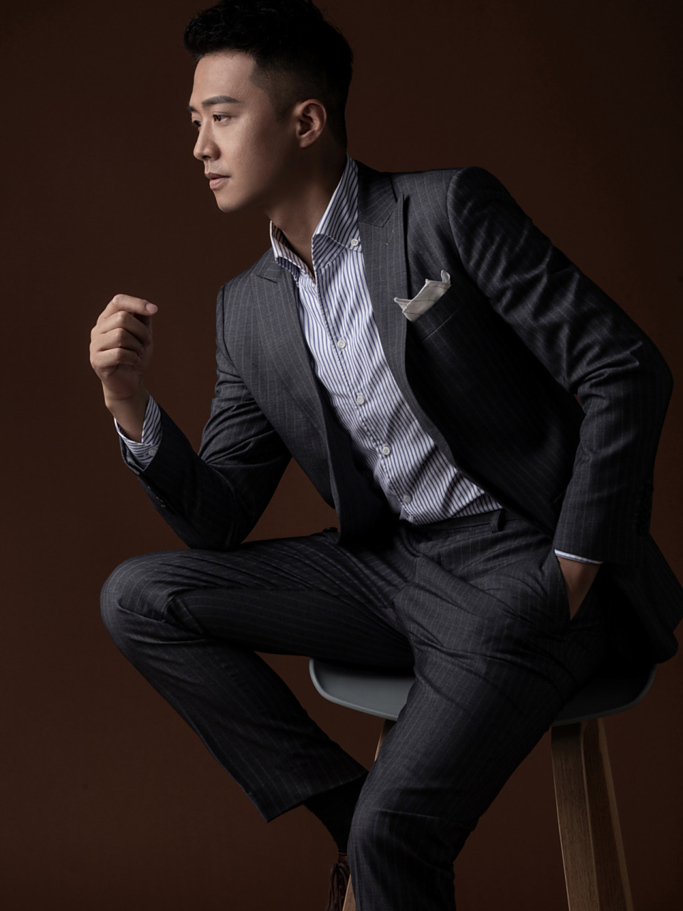 男士商务形象照丨男士写真 干练成熟 白领精英 一套好的形象 会对你的