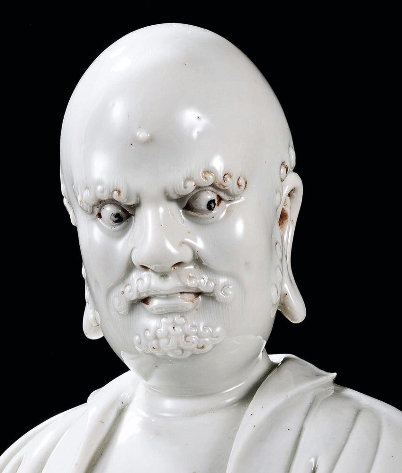 达摩像.明代何朝宗