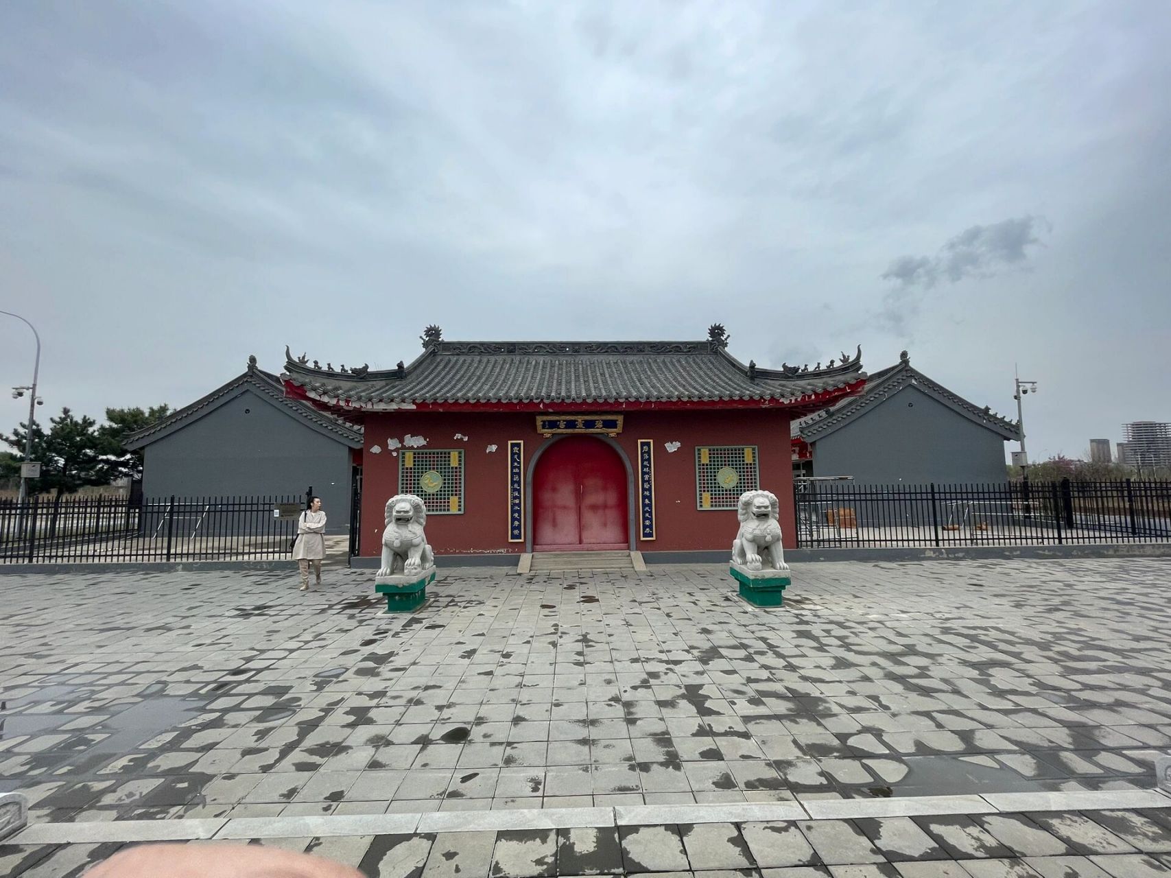 沈阳碧霞宫(娘娘庙) 沈阳碧霞宫道院始建于清代雍正三年,道光年间进行