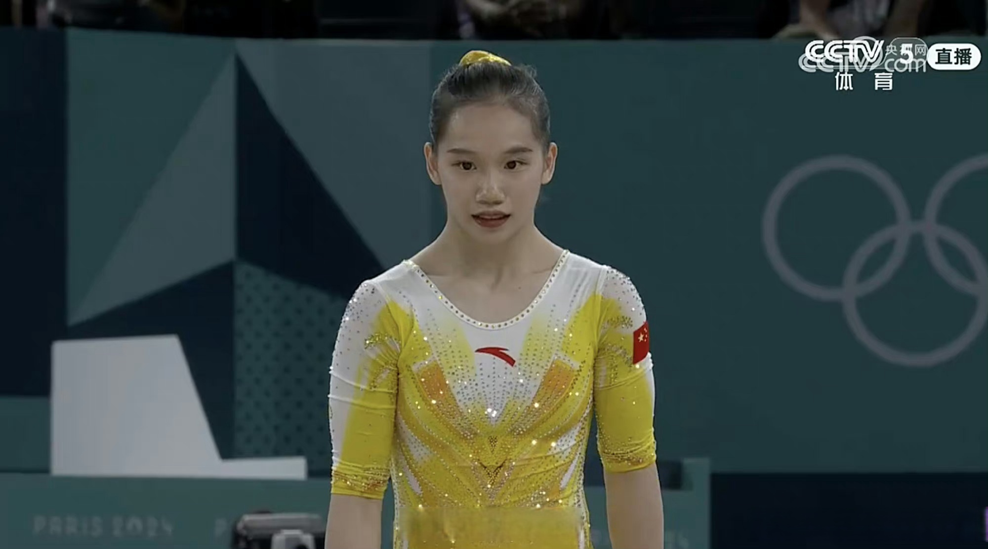 中国体操队9枚奖牌收官【欧钰珊自由体操第8】巴黎奥运会竞技体操女子