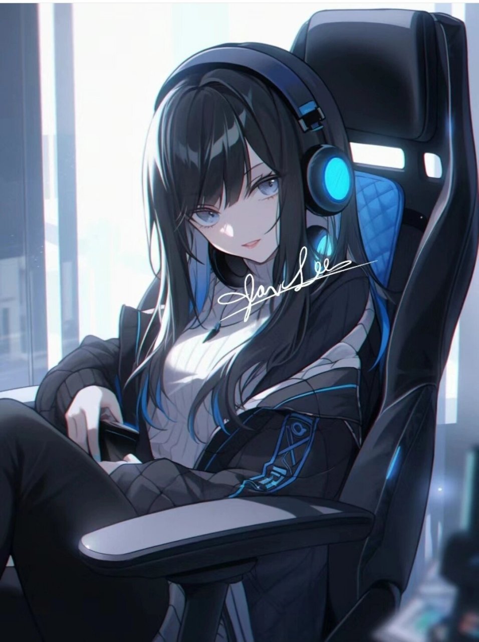 电竞女孩头像 下次发什么大家说,希望喜欢.