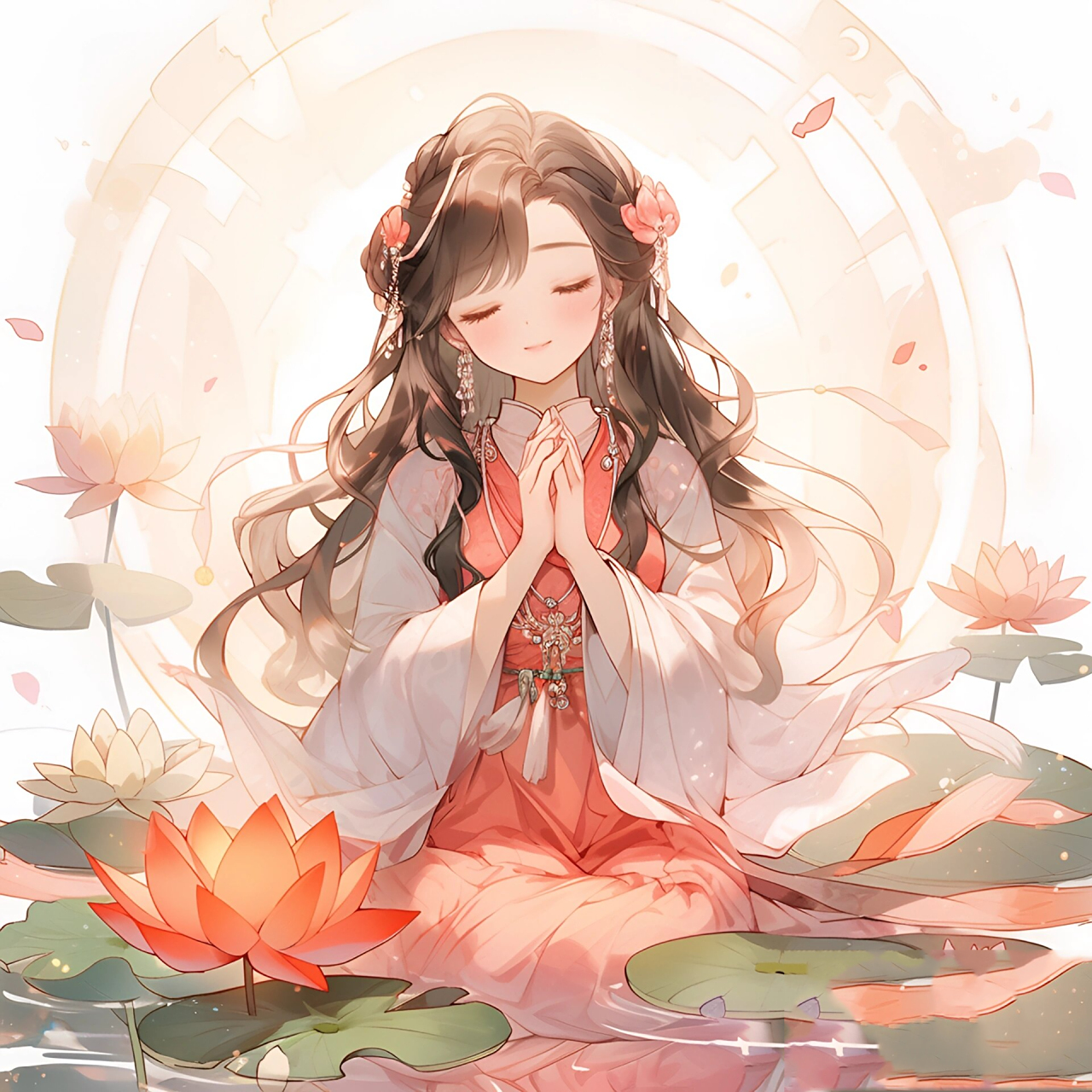 佛系头像|好运"莲莲"