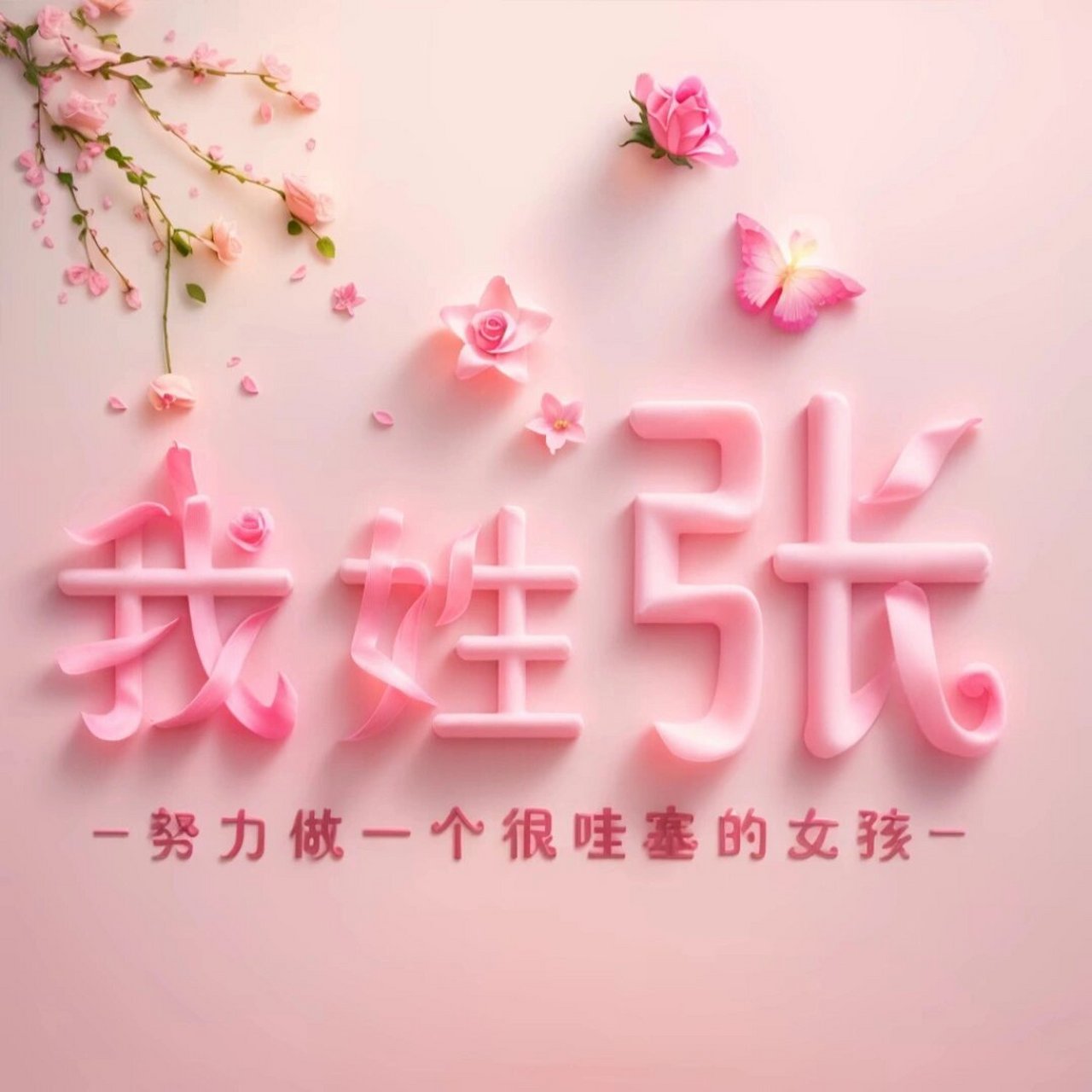 行程的小伙伴们,你们快来你们的文字专属头像.小仙女必备有