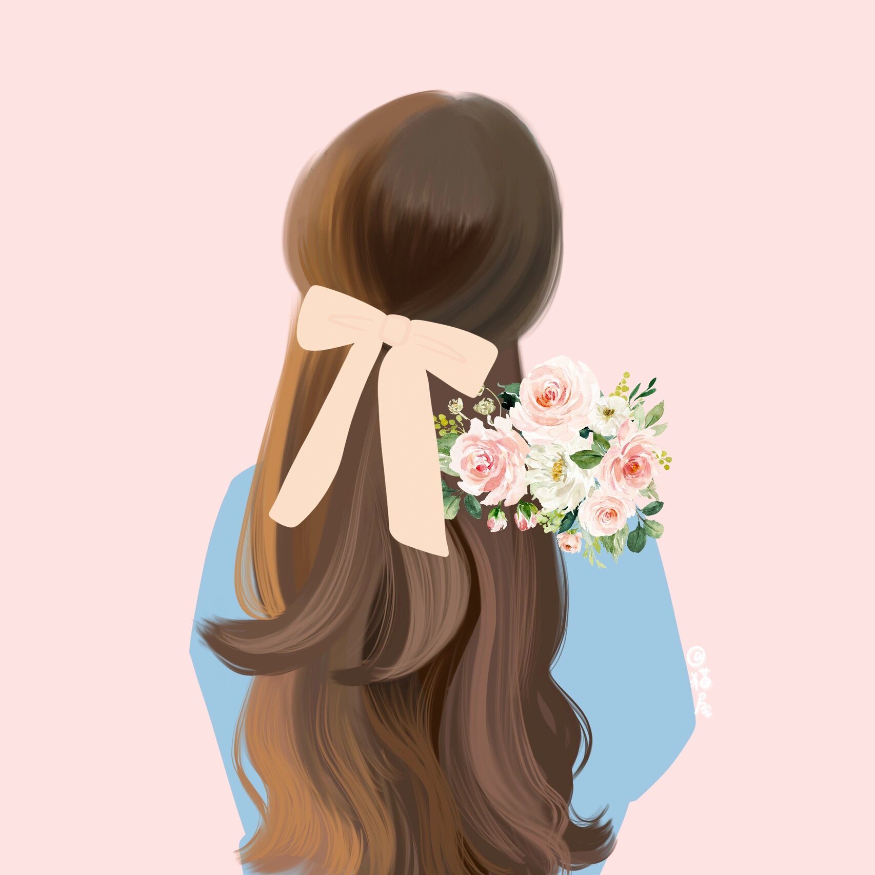 女生头像|温柔唯美背影头像