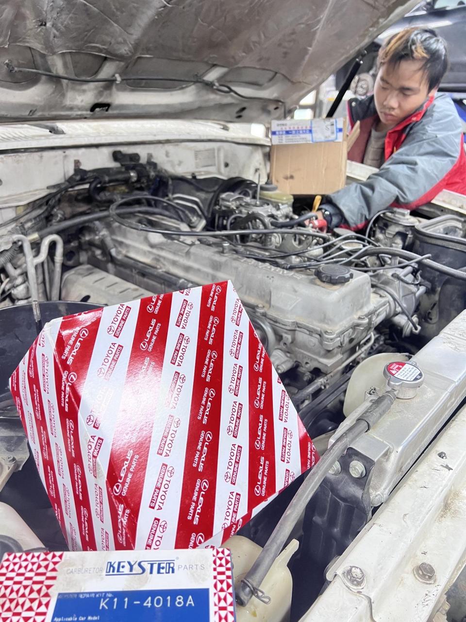 97年lc80化油器维修一哈