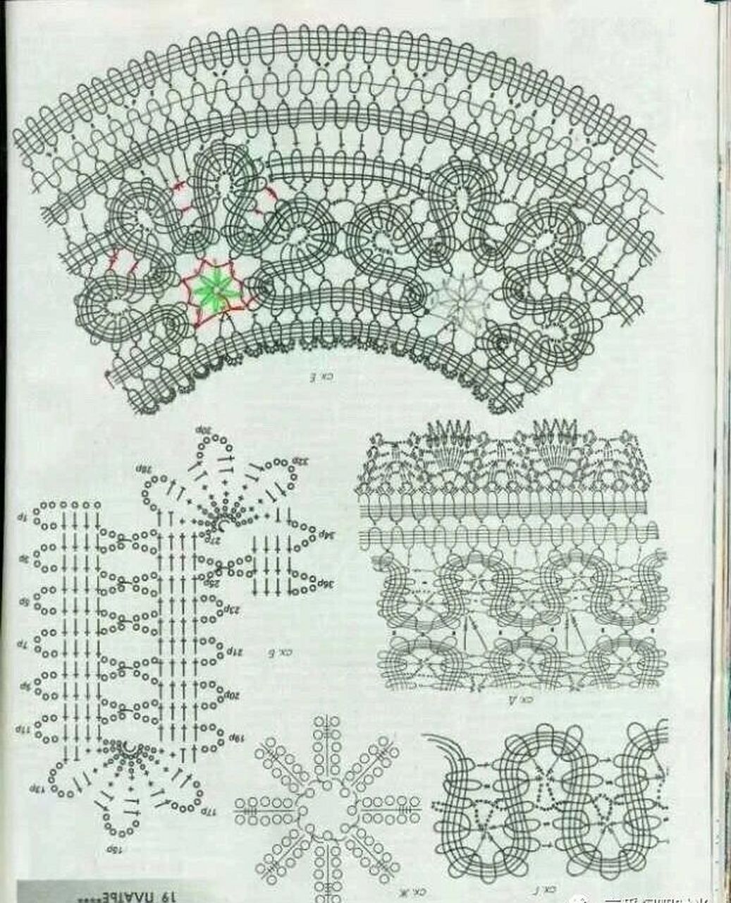 比利时花钩织教程图片