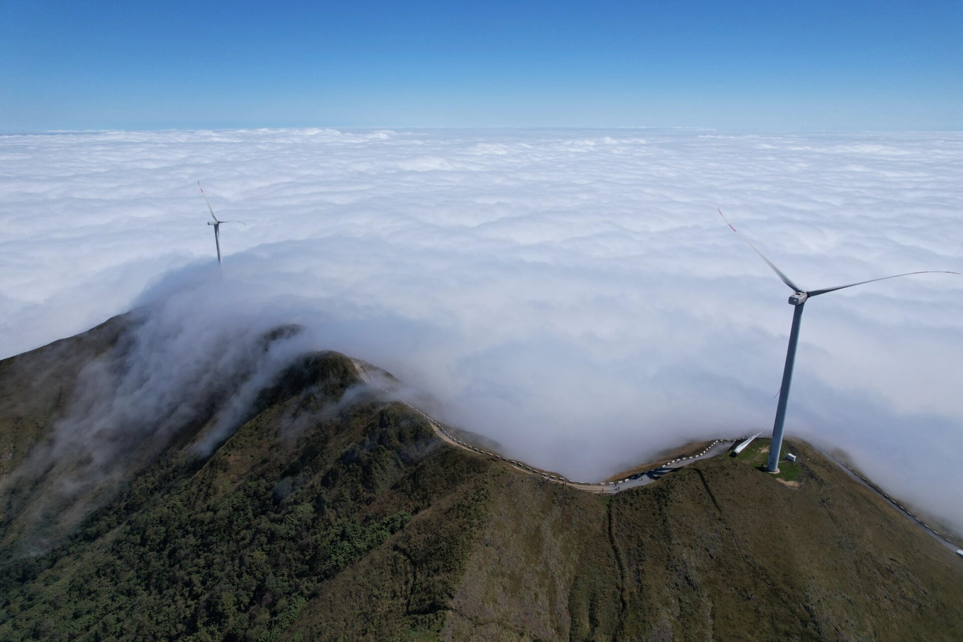 灌阳宝盖山 桂林的秋天很美,一起去宝盖山看云海吧!