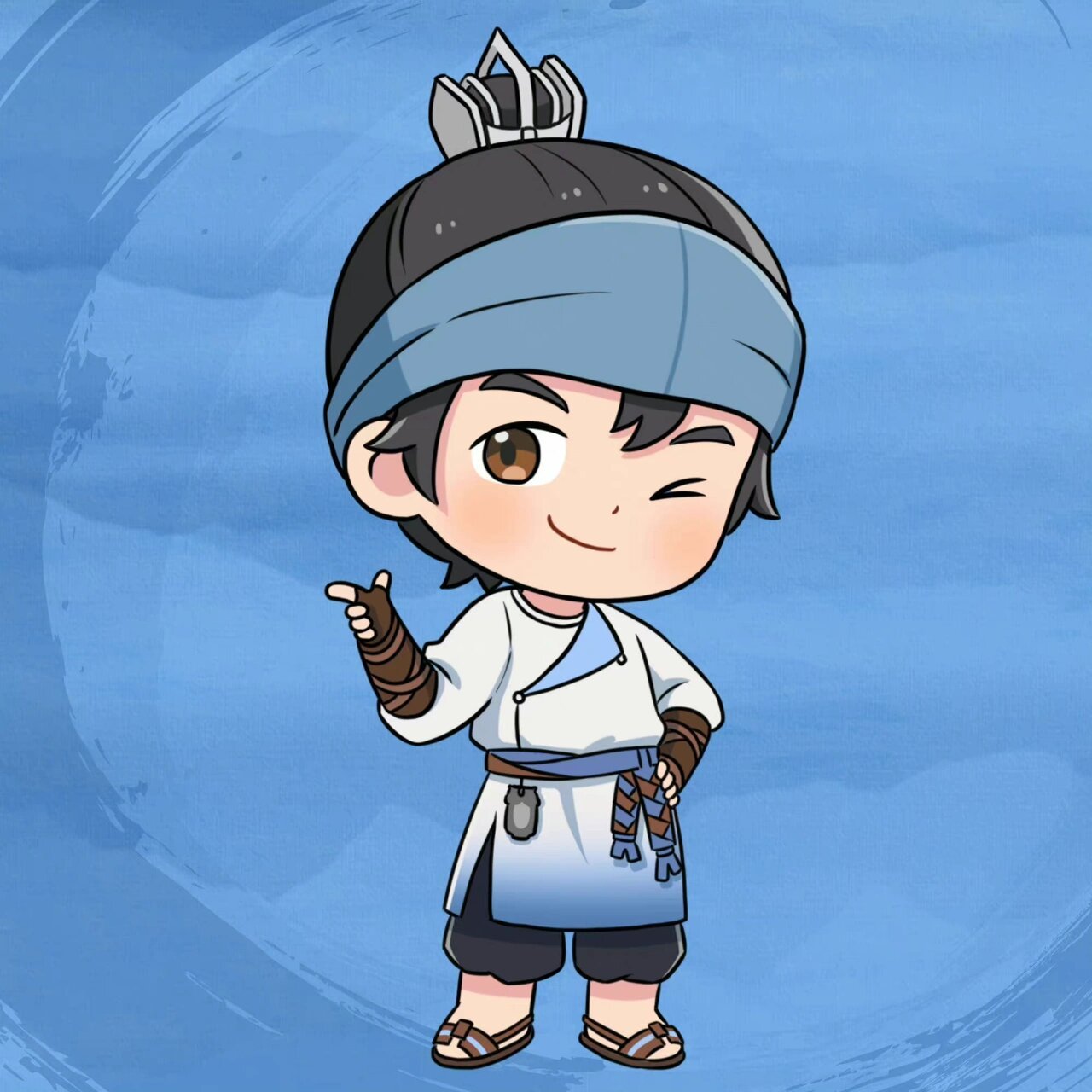 《新神榜:杨戬》q版二哥头像,快出周边75 追光动画电影《新神榜