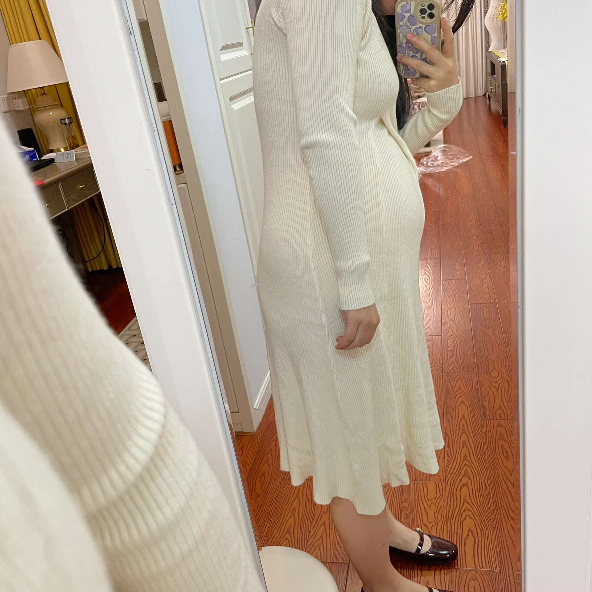 孕20周,孕妈们进来说下肚子大小