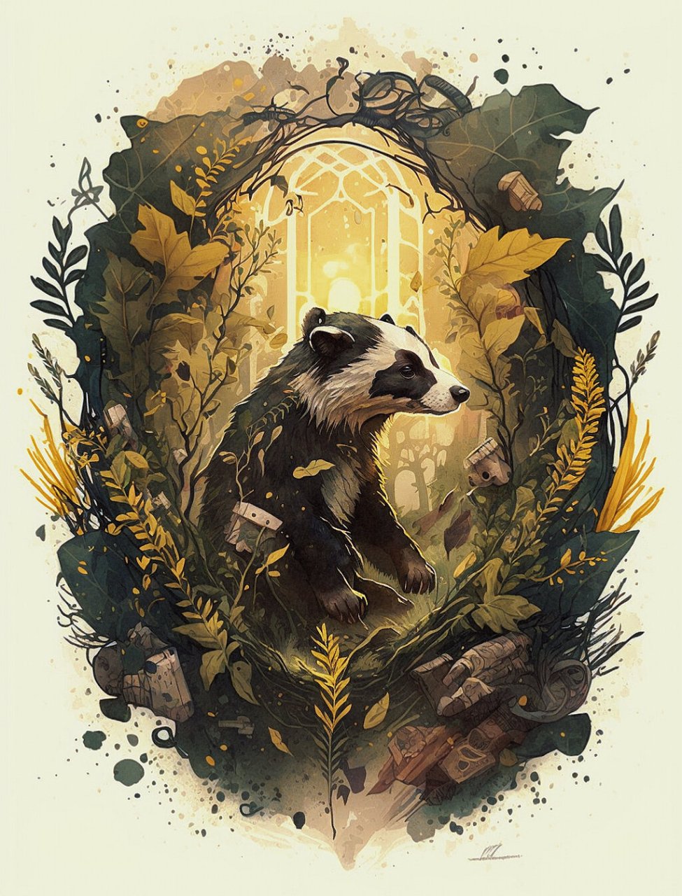 哈利波特獾院头像集合 哈利波特学院96对学生唯一的要求是: 永远都