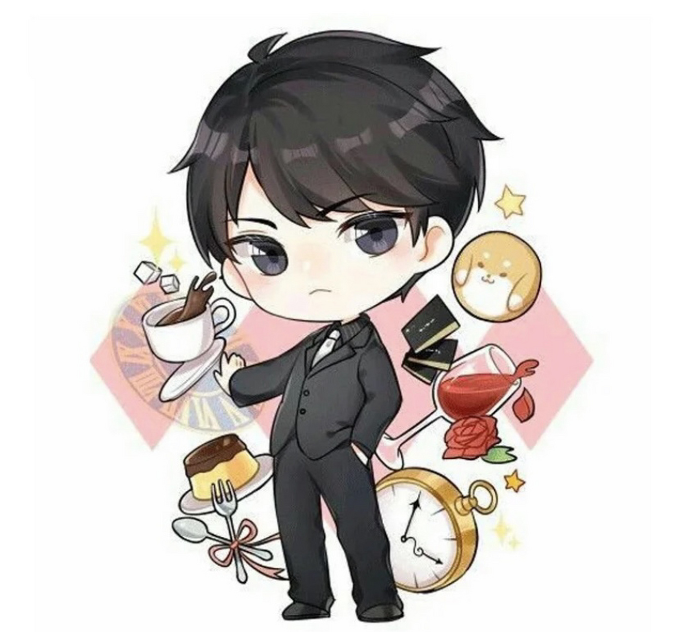 q版动漫人物2—4头身男生合集整理