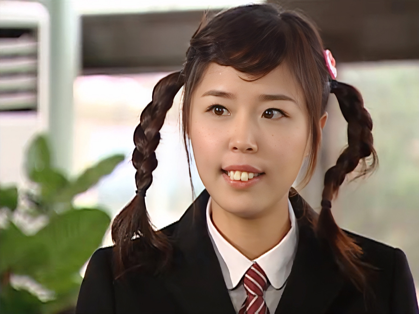 这里是《搞笑一家人》大龅牙申智 胖胖女敏静   	 喂 你怎么了 不要你