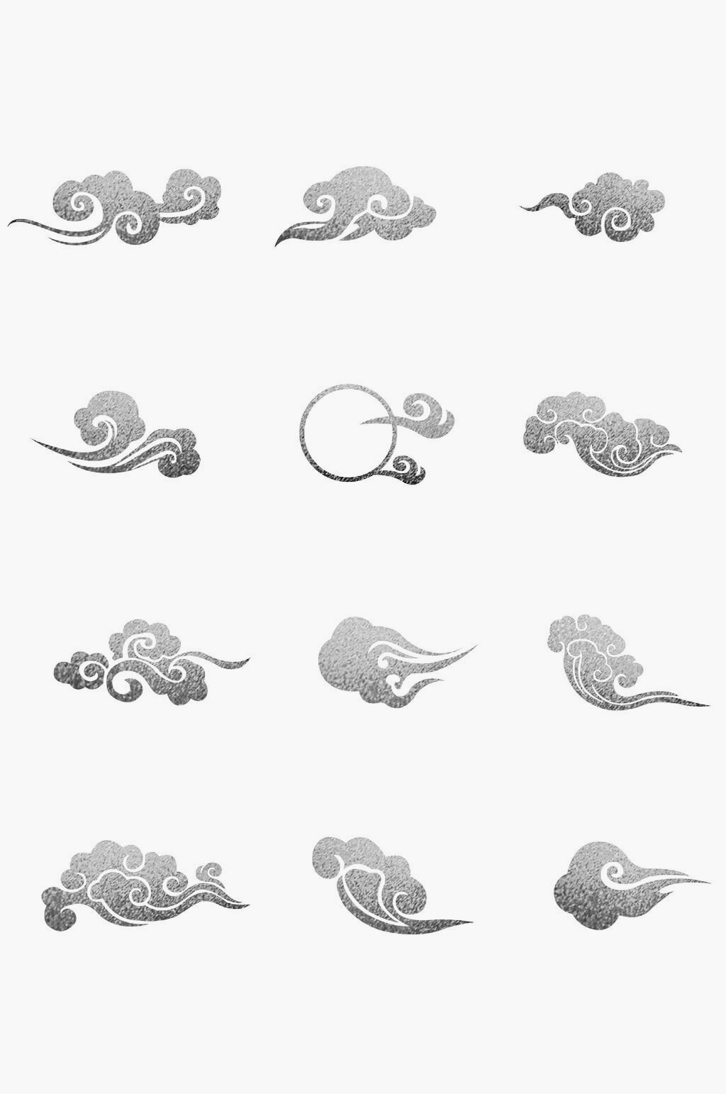 中国传统纹样·祥云纹 祥云纹是中国传统吉祥图案的代表之一,具有深厚