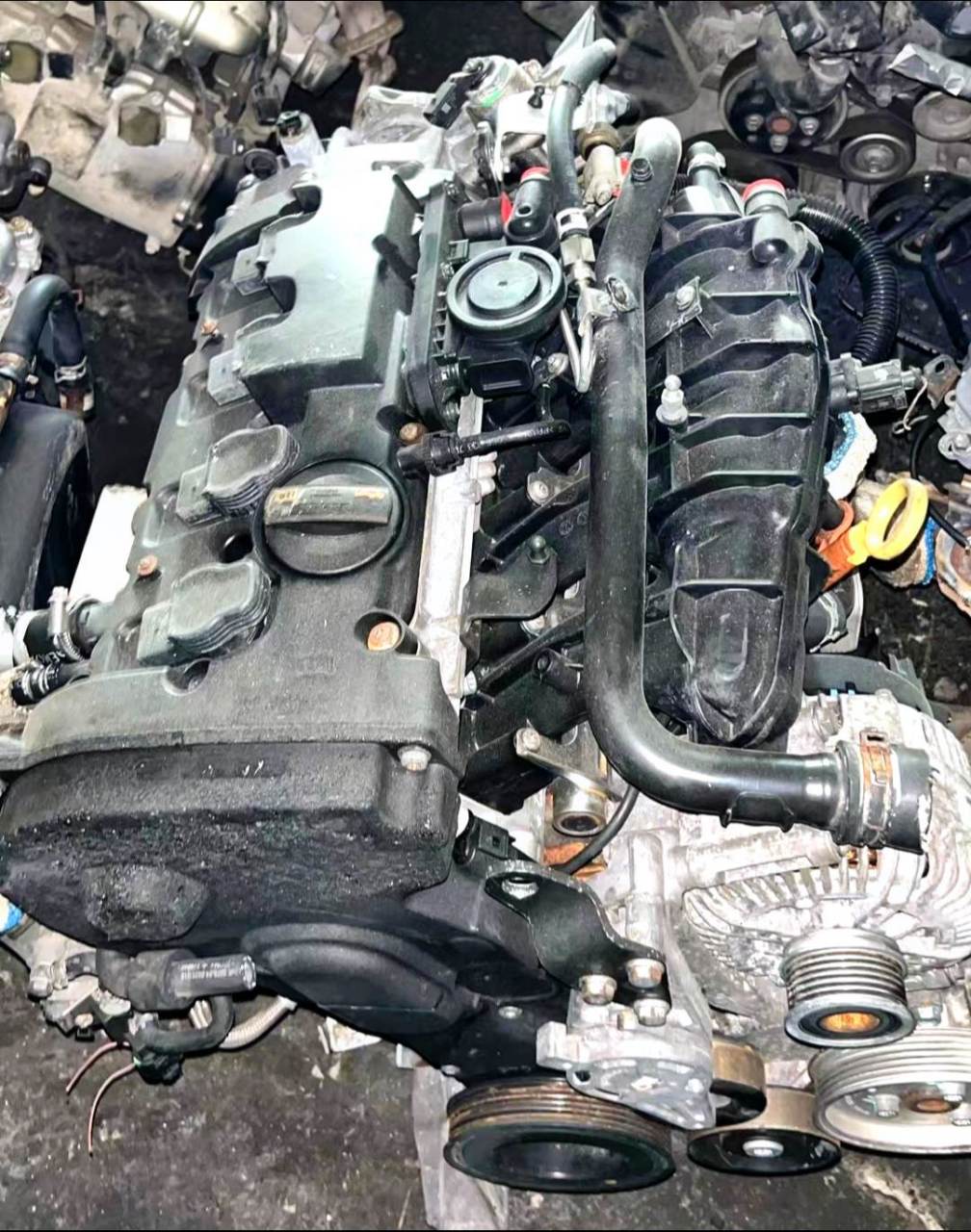 原装拆车精品奥迪a6  2.0t发动机总成,路过的同行朋友可以关注一下