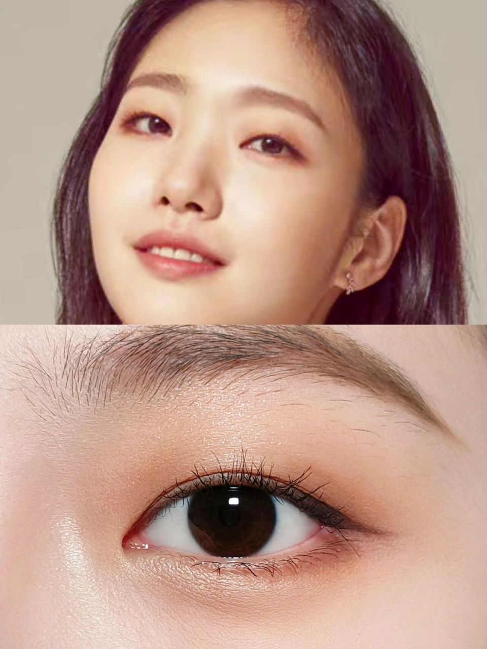 今天就来浅仿一下金高银的眼妆!