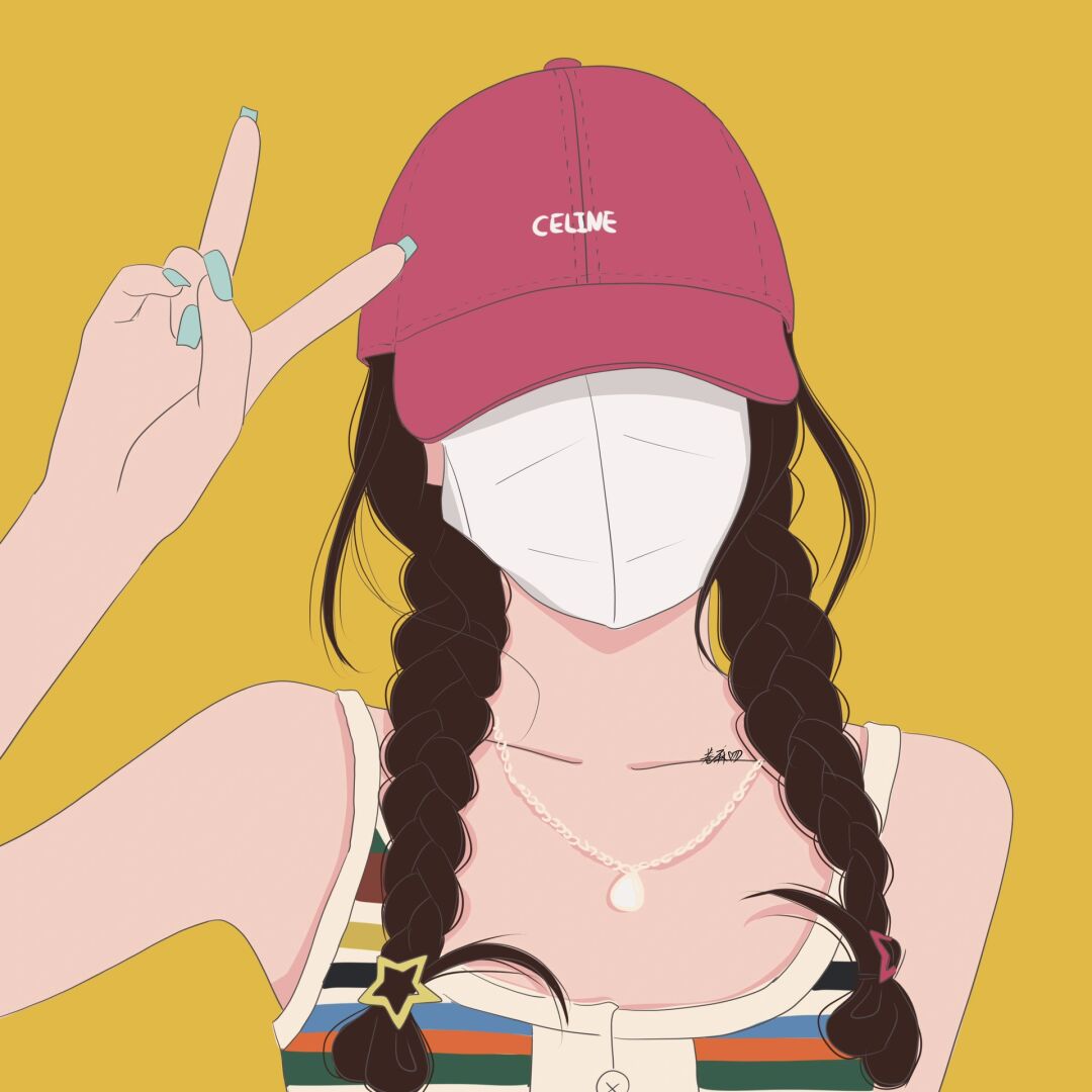 图片二改商用去签名 搬运临摹请注明出处 #手绘头像# #插画头像