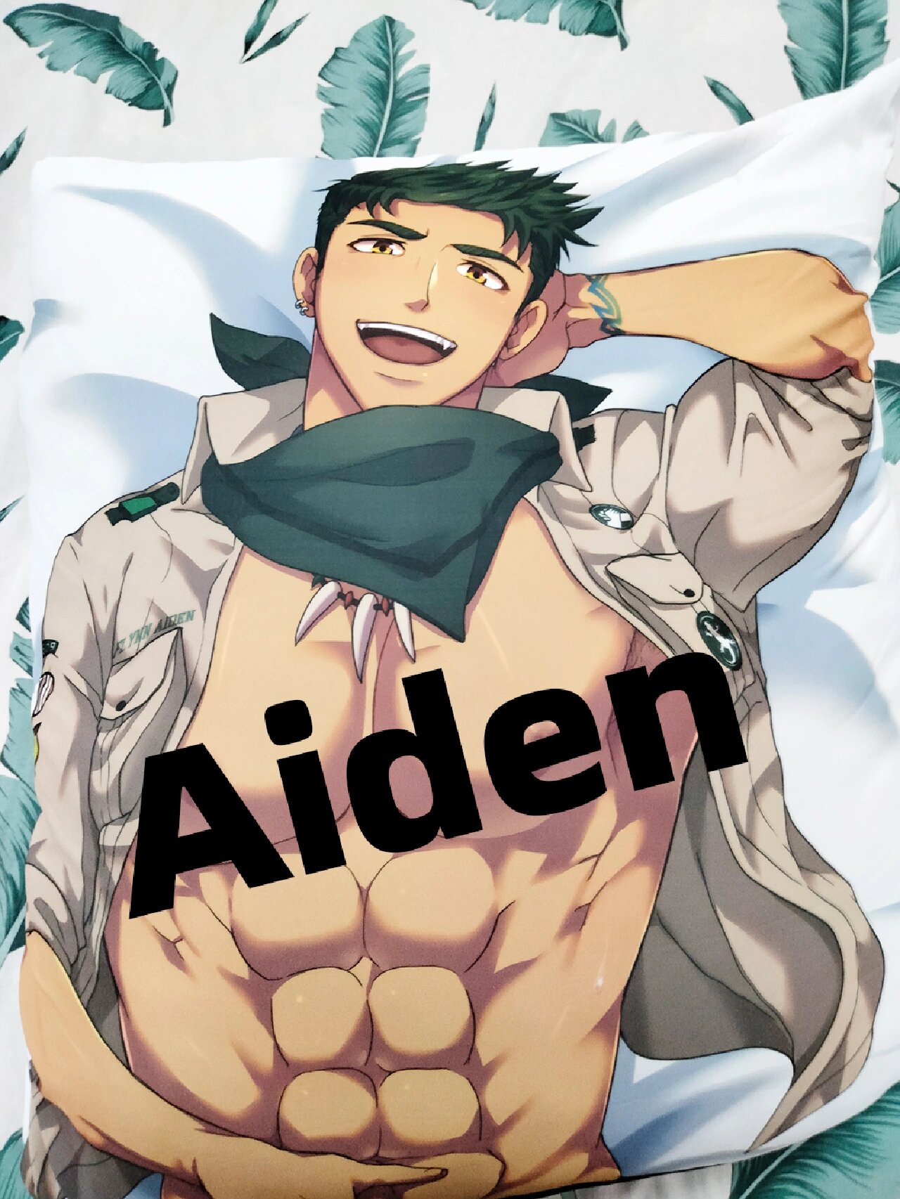 买的campbuddy教官线aiden等身抱枕到了